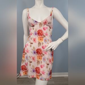 La Perla Malizia Floral Stretch Jersey Slip Dress XS New With Tags made in Italy
